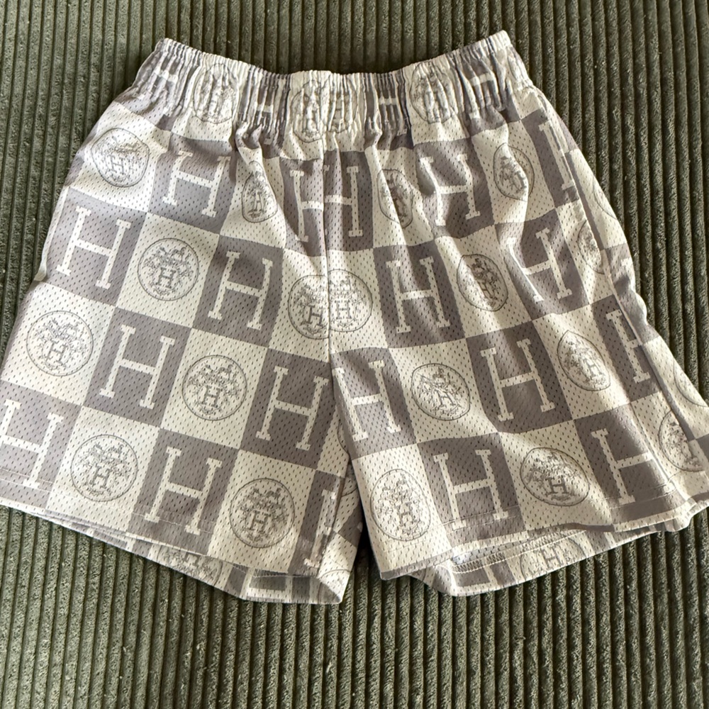 Bravest Studios Monochrome Patterned Shorts Size M